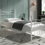 Bed 'Sacha' 90x200 met lattenbodem Wit (2c)